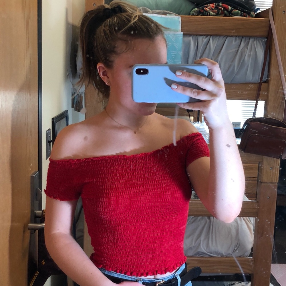 Brandy Melville Off the Shoulder Top